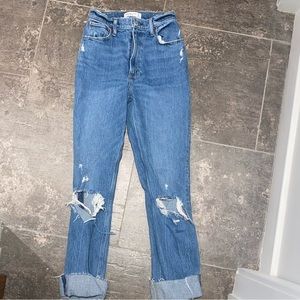 Medium wash jeans